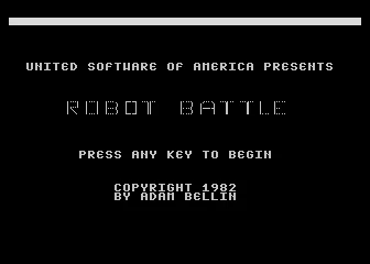 Robot Battle box art