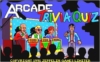 Arcade Trivia Quiz box art