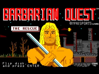 Barbarian Quest box art