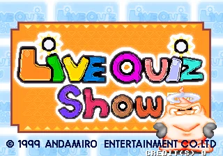 Live Quiz Show box art