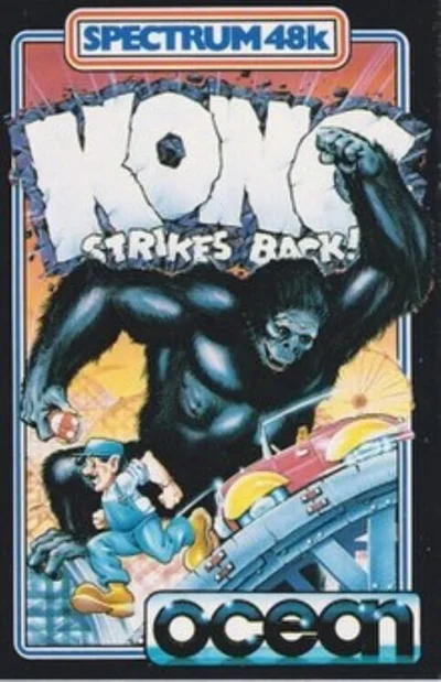 Kong Strikes Back! box art