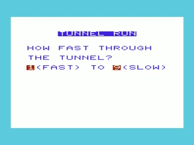 Tunnel Run box art