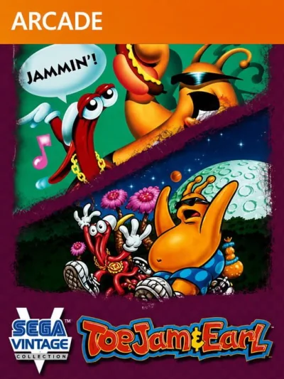 Sega Vintage Collection: ToeJam & Earl box art