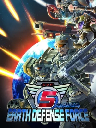 Earth Defense Force 5 box art