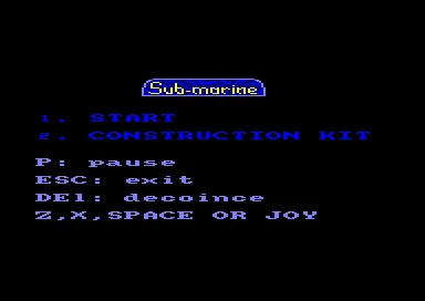 Sub-Marine box art