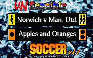 Unsensible Soccer box art