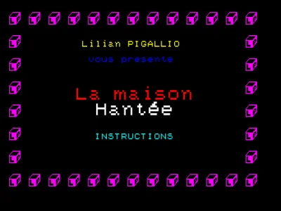 Maison Hantée, La box art