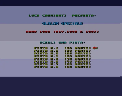 Slalom Speciale box art