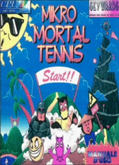 Mikro Mortal Tennis box art