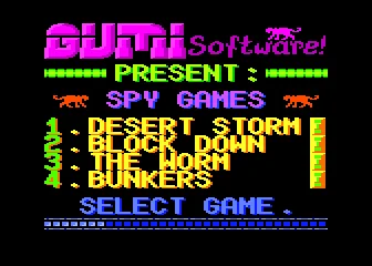 Spy Games box art