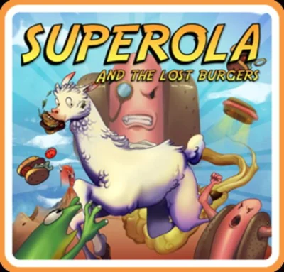 Superola and the Lost Burgers box art