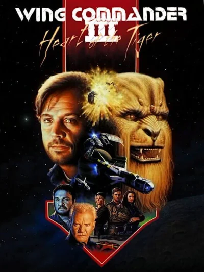 Wing Commander III - Heart of the Tiger box art