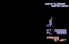 Wonder Racer box art