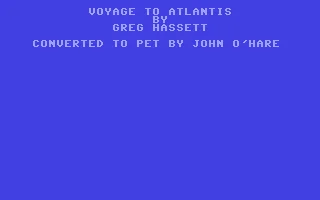 Voyage to Atlantis box art