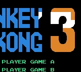 Nes Conversion - Donkey Kong 3 box art