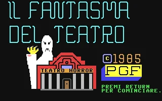 Il Fantasma del Teatro box art