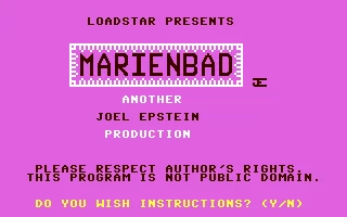 Marienbad box art