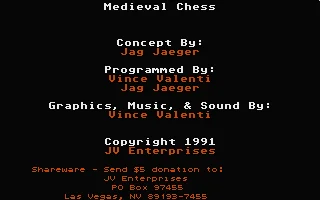 Medieval Chess box art