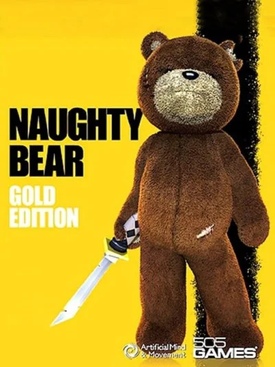 Naughty Bear - Gold Edition box art