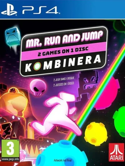 Mr. Run & Jump + Kombinera Adrenaline box art