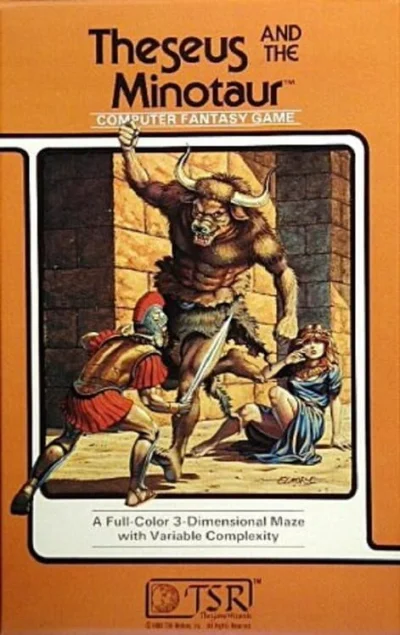 Theseus and the Minotaur box art