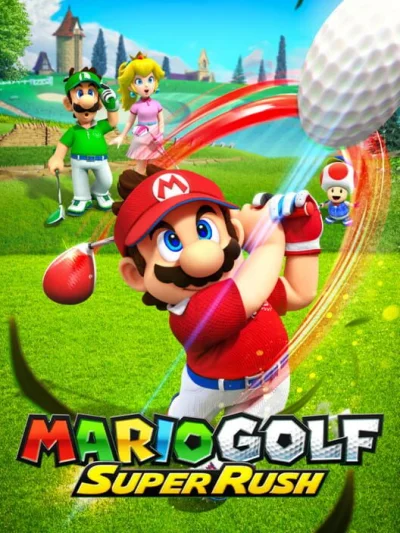Mario Golf: Super Rush box art