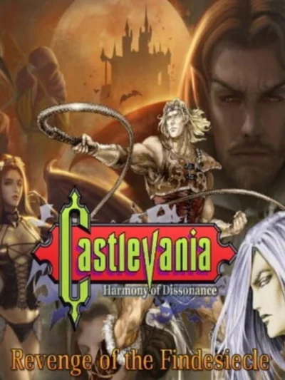Castlevania: Harmony of Dissonance - Revenge of the Findesiecle box art