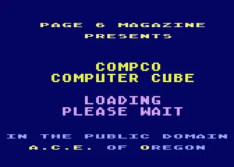 Computer Cube box art