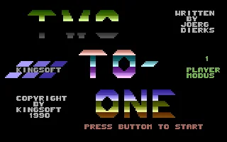 Two To One box art
