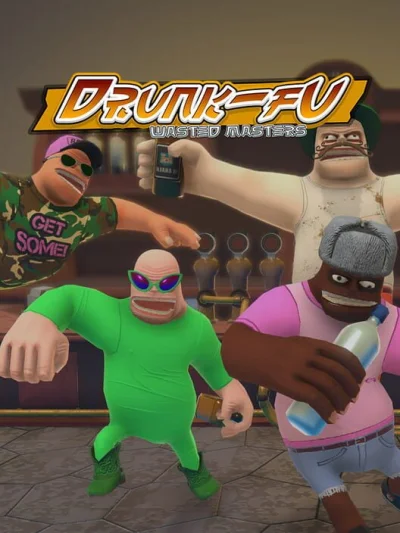 Drunk-Fu: Wasted Masters box art