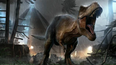 Jurassic World: Evolution box art