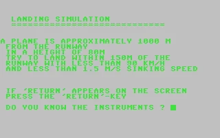 Landing Simulator box art