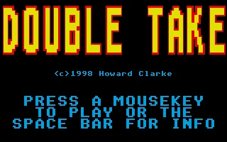Double Take box art