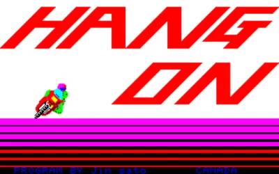 Hang-on box art