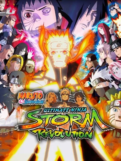 Naruto Shippuden - Ultimate Ninja Storm Revolution box art