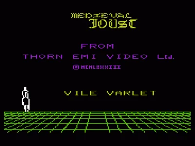 Medieval Joust box art