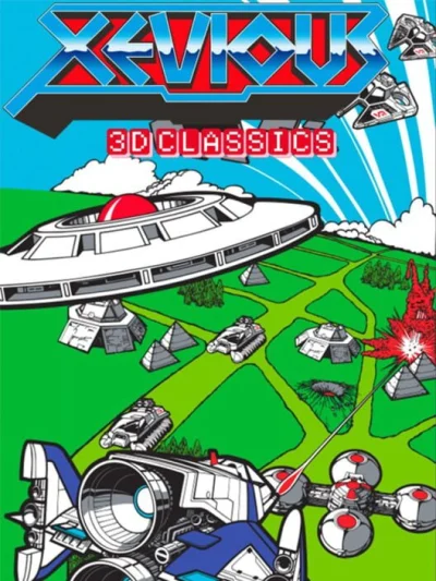 3D Classics: Xevious box art