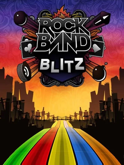 Rock Band Blitz box art