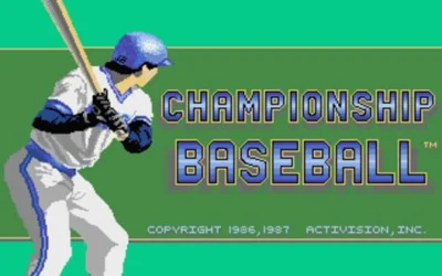 Championship Baseball box art