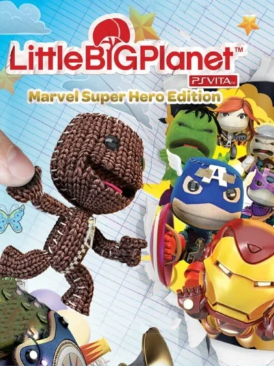 LittleBigPlanet - Marvel Super Hero Edition box art