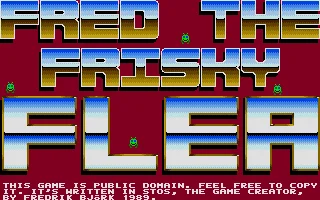 Fred The Frisky Flea box art
