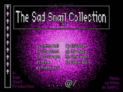 The Sad Snail Collection box art