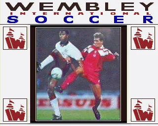 Wembley International Soccer box art
