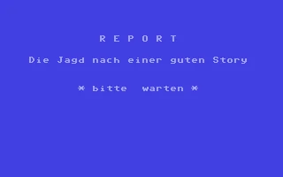 Report : Die Jagd nach einer guten Story box art