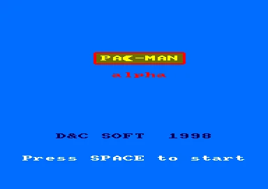 Pac-Man Alpha box art