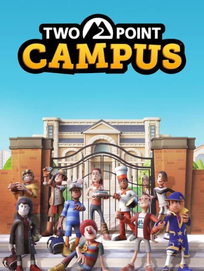 Two Point Campus box art