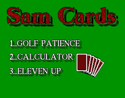 Sam Cards box art