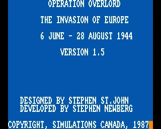 Operation Overlord - The Invasion of Europe box art