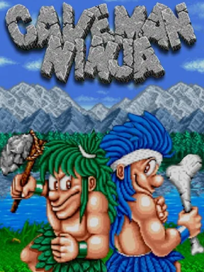 Johnny Turbo's Arcade: Joe and Mac Caveman Ninja box art