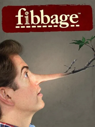 Fibbage - The Hilarious Bluffing Party Game box art